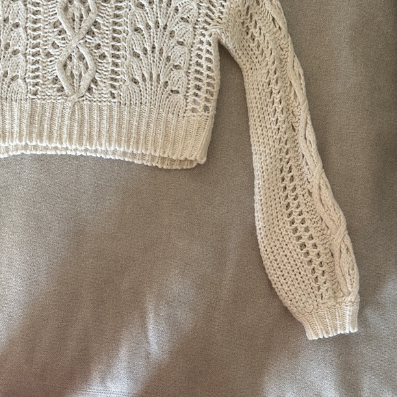 Urban Outfitters Cream Knit Sweater - Picture 3 of 9